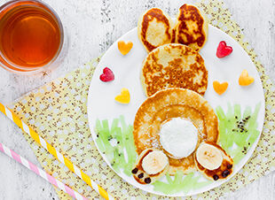 Osterbrunch auf der Terrasse