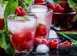 Beeren & Minze Limonade