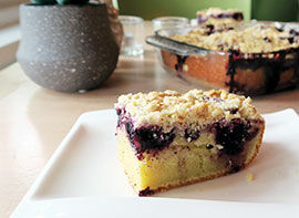 Blaubeerstreuselkuchen