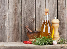 Chiliöl mit Rosmarin und Knoblauch