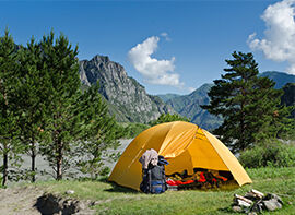 Juni ist 2017 Monat des Campings