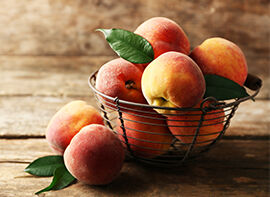 August 2017 ist Monat des Pfirsichs