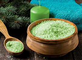 Tannen-Peelingsalz zum Selbstmachen