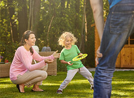 Spielwiese im eigenen Garten